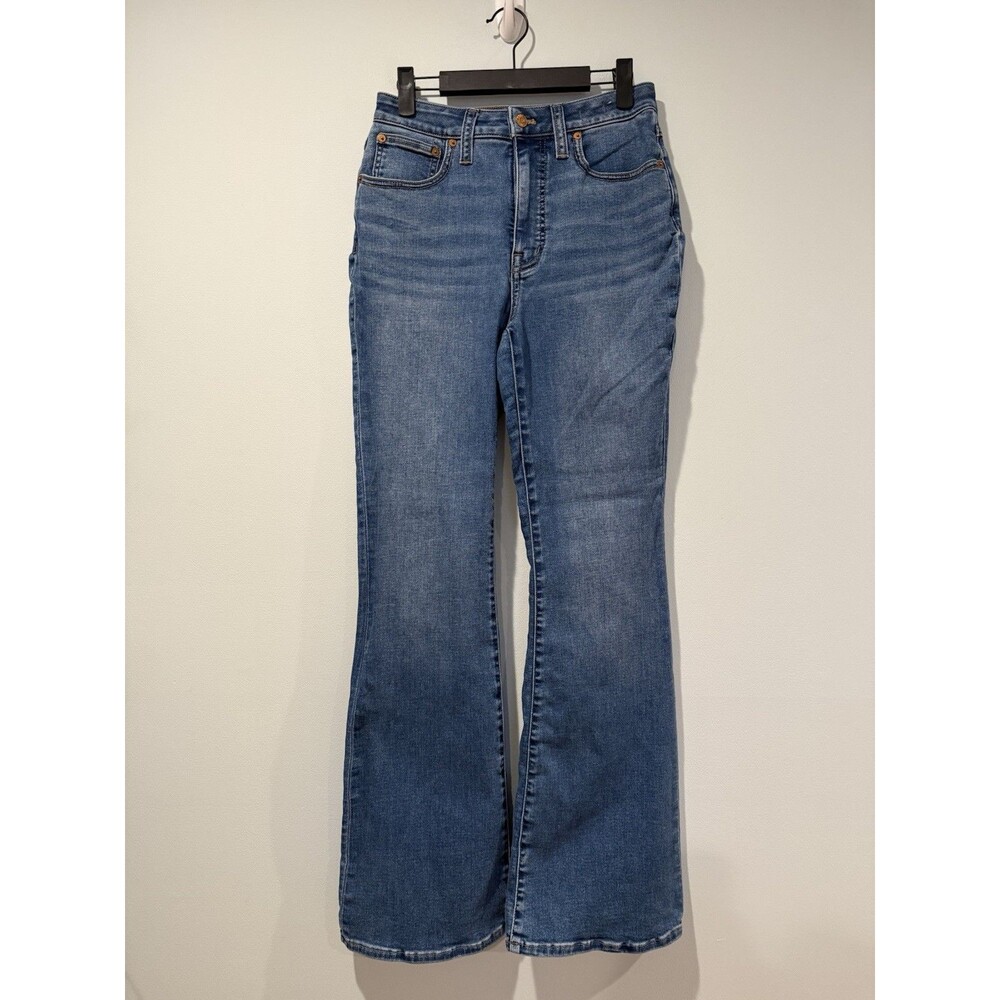 Madewell Curvy Skinny Flare Jeans Womens 26** Stretch Hippie Western Travel